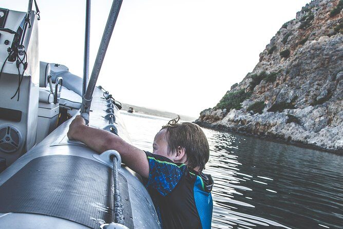 Private boat trip Chania - Thodorou - Lazaretta (price per group-up to 9 people) - The ride between islands: views, wildlife moments, and the feel of local guidance