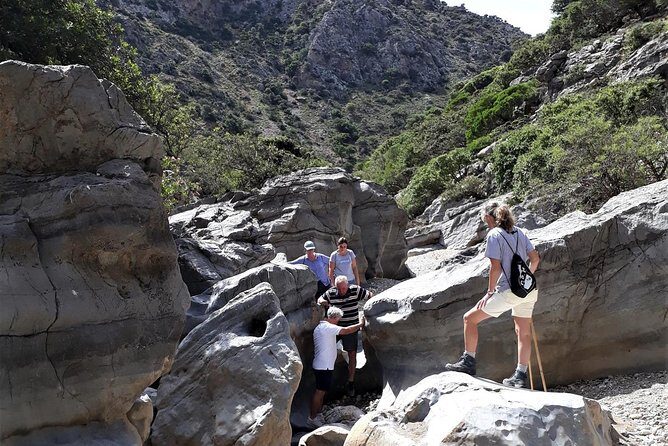 PRIVATE Hiking Walking GORGE nearby Hersonissos CRETE - Vegetarian Option and Food Reality
