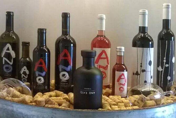 Private: Jeep Safari in 2 Wineries and Samaria Gorge with Lunch - Manousakis Winery finish: five more wines to cap the day