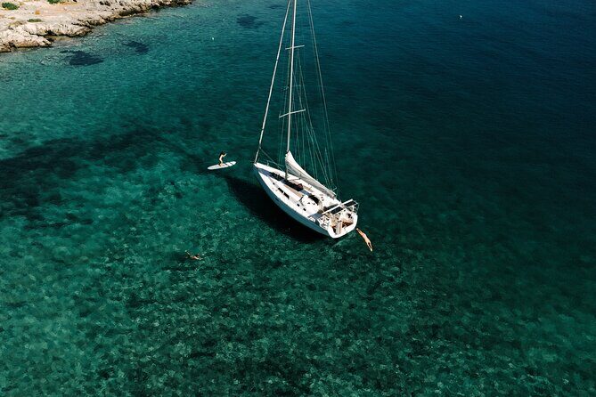 Private Sailing Cruise from Agios Nikolaos around Mirabello Bay - From Marina Kiosk to open water in Agios Nikolaos