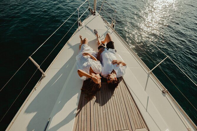 Private Sailing Cruise from Agios Nikolaos around Mirabello Bay - Swim time in crystal-clear coves, plus SUP and snorkel gear