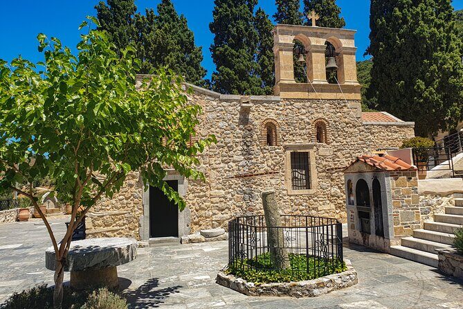 Private Tour of Crete with Knossos Palace and Lassithi Plateau - Kera Kardiotissa Monastery and the Lassithi Plateau pause