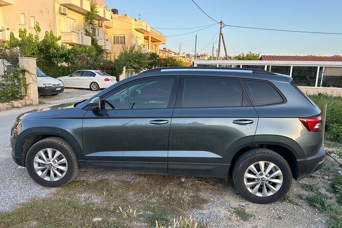 Private Transfer from Heraklion to Chania or Vice Versa - Inside the Car: A/C, USB Charging, and Bottled Water That Save Time