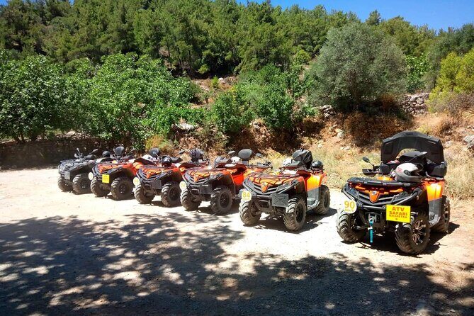 QUAD ATV Adventure découvrez les panoramas du Sud est de la Crete - From Greenhouses and a Lake to the Mountain Climb