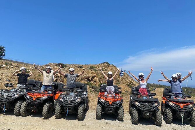 Quad Safari Agia Pelagia - Helmets, Hair Nets, and Fuel: What You Don’t Have to Worry About