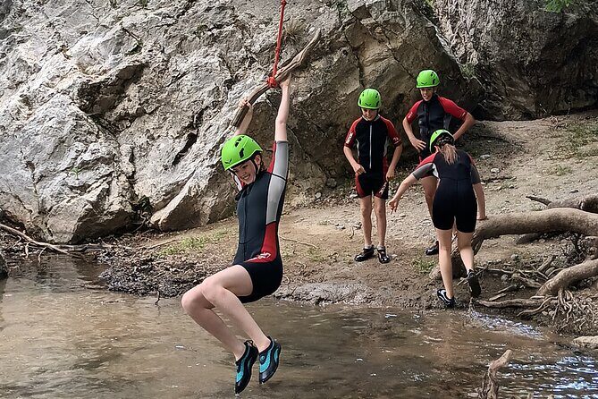 River Trekking at Kourtaliotiko Gorge - The 4.5-hour flow: from river-bed trekking to natural pools