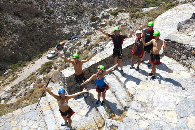 River Trekking at Kourtaliotiko Gorge - Snack under plane trees and local tea: the morale break you need