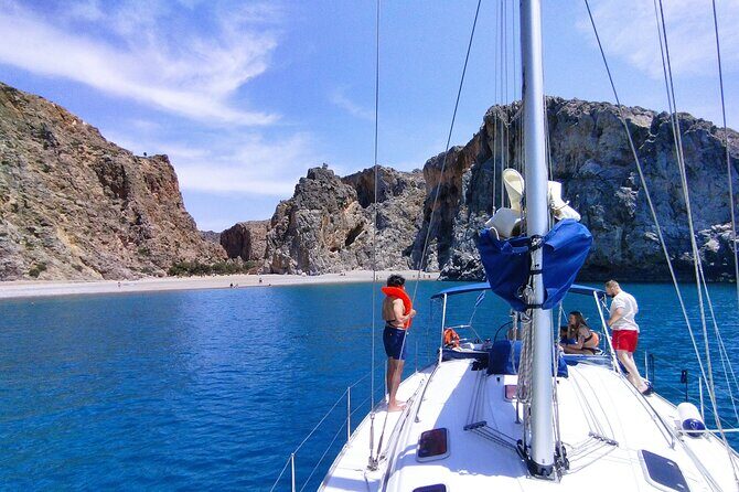 Sailing in South Crete with transfer from Matala & Ag. Galini - Price and value: $129.77 for 7 hours that actually uses the water