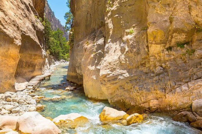 Samaria Gorge Tour from Chania - The Longest Gorge in Europe - Boat to Sougia plus the long return by coach