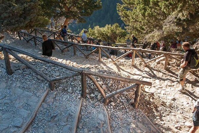 SAMARIA Gorge Walk: full day from area Heraklion CRETE - Coach Stops That Actually Help: Rethymnon and Omalos