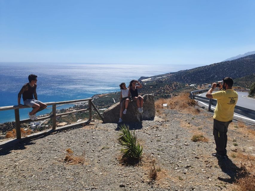 Self-Drive 4X4 Jeep Safari - South Crete Swimming & Canyons - Tsoutsouros beach swim: your built-in cooling-off window