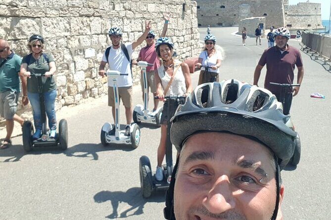 Small Group Heraklion Segway Tour - Dedalou and the Lions fountain: a pretty break with a monastery nearby