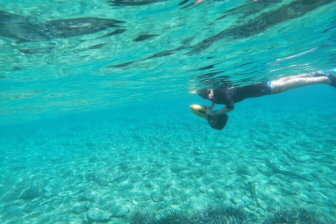 Snorkeling Tour with Sea Scooter in Heraklion - Following the Guide vs. Exploring on Your Own