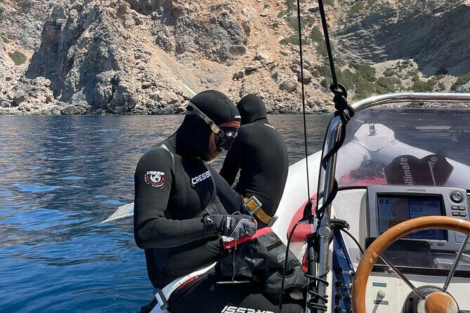 Spearfishing in Chania, Crete (price is per group) - What’s Included: Gear and Instructor Support