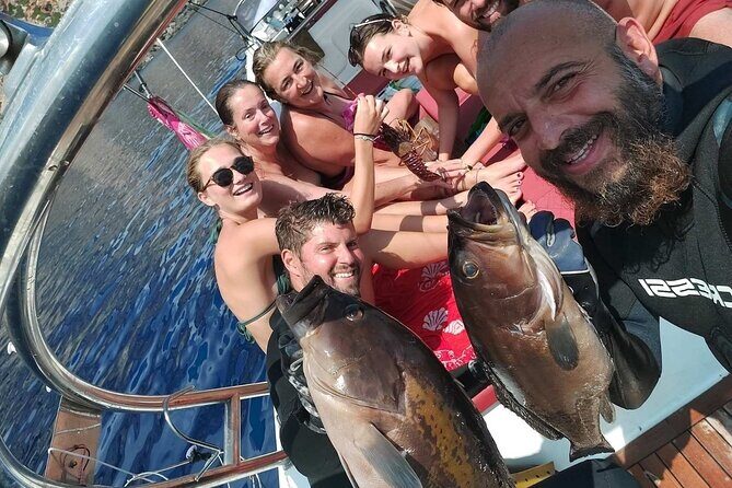 Spearfishing in Chania, Crete (price is per group) - The Captain Panos Factor: Comfort for First Timers