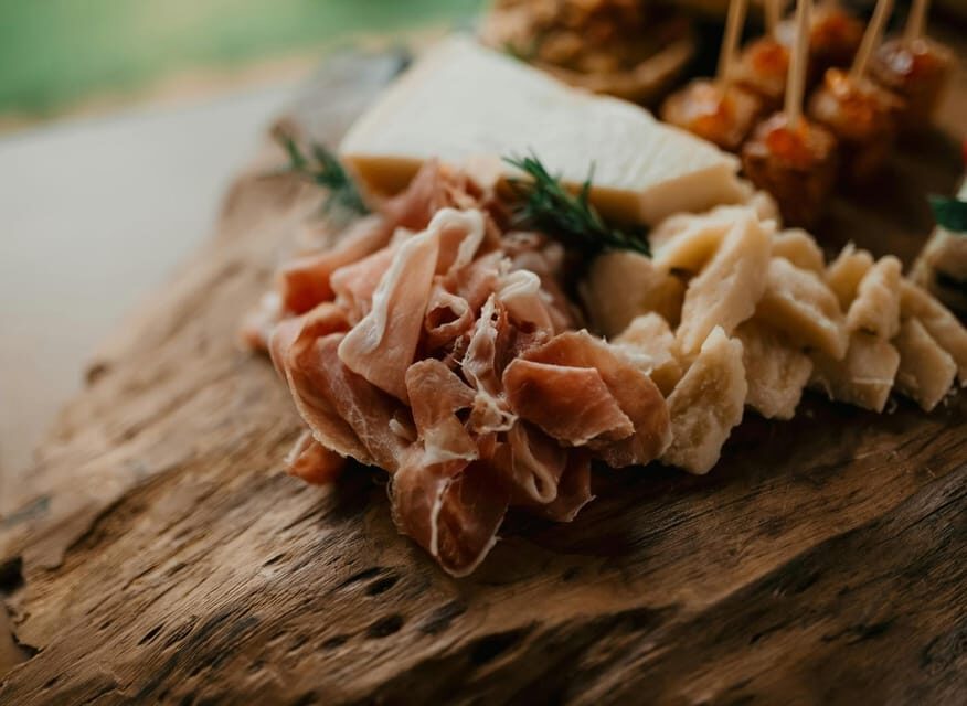 SUP Safari - Catamaran Cruise Dia Island & Gourmet Delights! - The best part is that you’re fed: gourmet cold cuts and an open bar