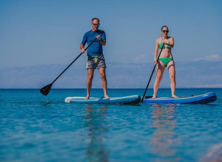 SUP Safari - Catamaran Cruise Dia Island & Gourmet Delights! - Dia Island sailing time: luxury catamaran comfort without the fuss