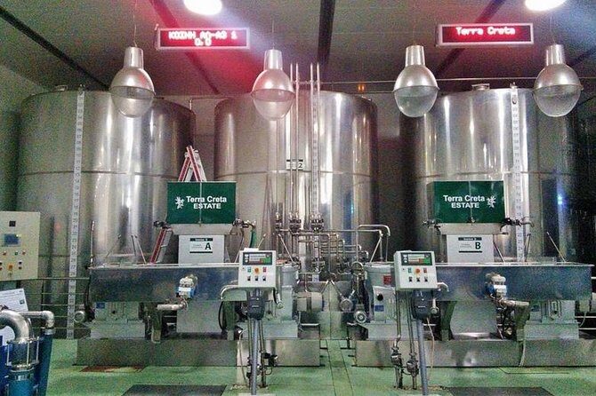Wine, Beer, Olive Oil Tasting Private Tour (price per group of 6) - Stop 2: Anoskeli Winery Olive Mill and tasting wine the Cretan way