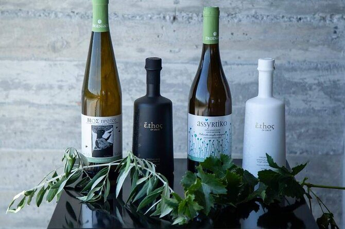 Wine Raki Olive Oil Tasting and Pottery - Private Tour - Katalagari’s traditional streets and an optional family taverna lunch